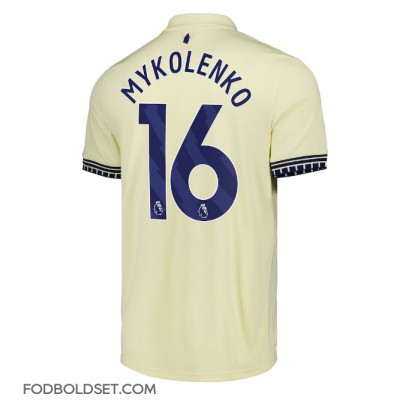 Everton Vitaliy Mykolenko #16 Udebanetrøje 2025-26 Kortærmet Everton Vitaliy Mykolenko #16 Udebanetrøje 2025-26 Kortærmet